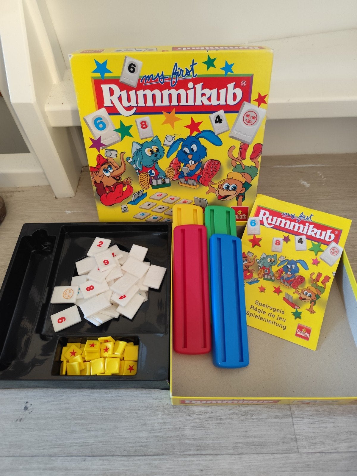 My First Rummikub - Compleet Gezelschapsspel voor Kinderen, Een of twee spelers, Ophalen, Zo goed als nieuw, Goliath