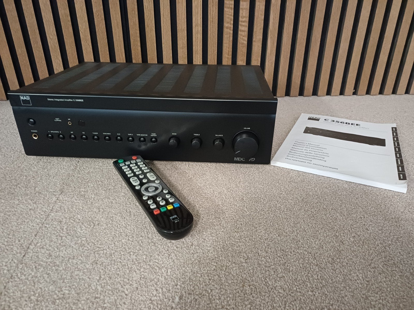 NAD C356BEE Stereo Geïntegreerde Versterker, Ophalen of Verzenden