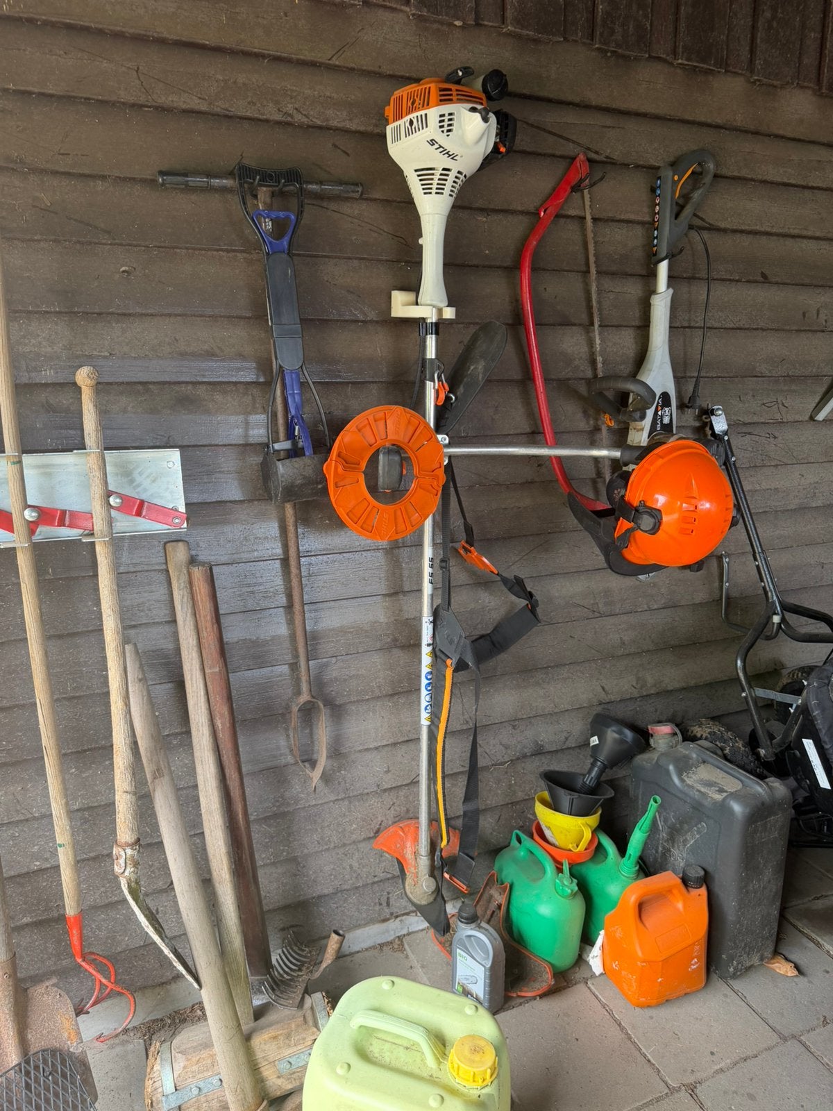 FS 55, Ophalen, Gebruikt, Benzine