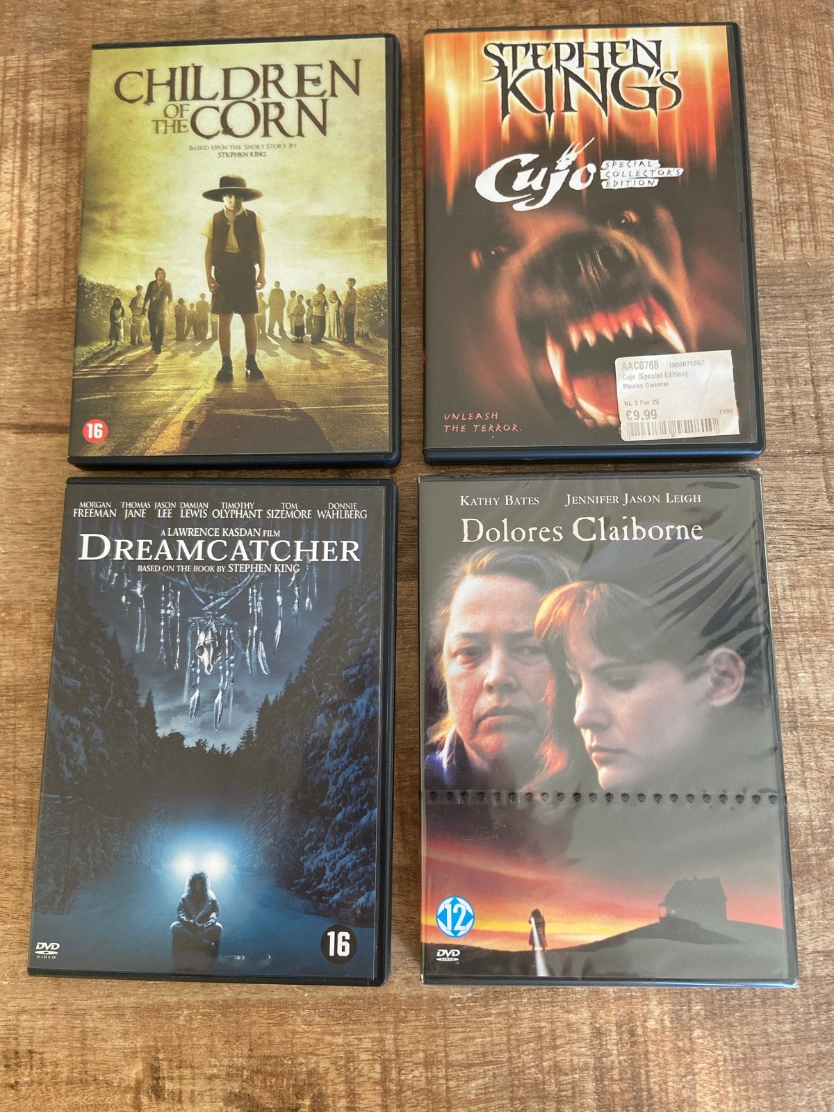 Stephen King DVD Collectie - 18 Horror & Thriller Films, Horror, Vanaf 16 jaar, Nederlands, Ophalen of Verzenden