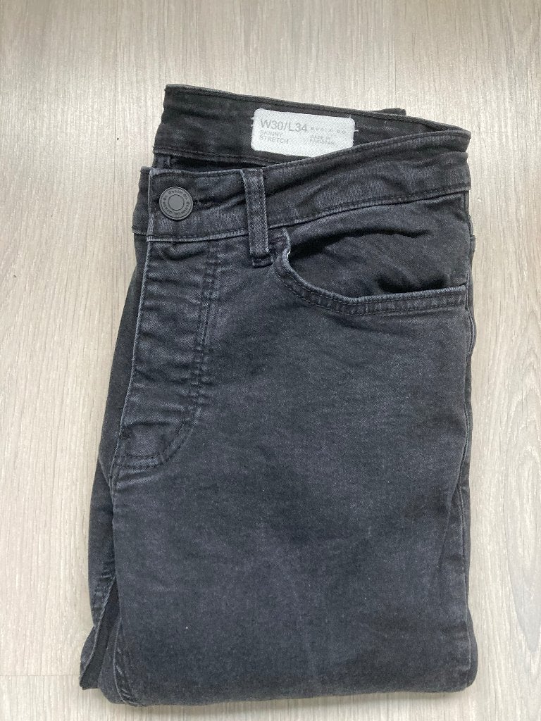 Spijkerbroek maat 30-34, Kleding | Heren, Spijkerbroeken en Jeans, Ophalen of Verzenden, Zo goed als nieuw, Zwart, Overige jeansmaten