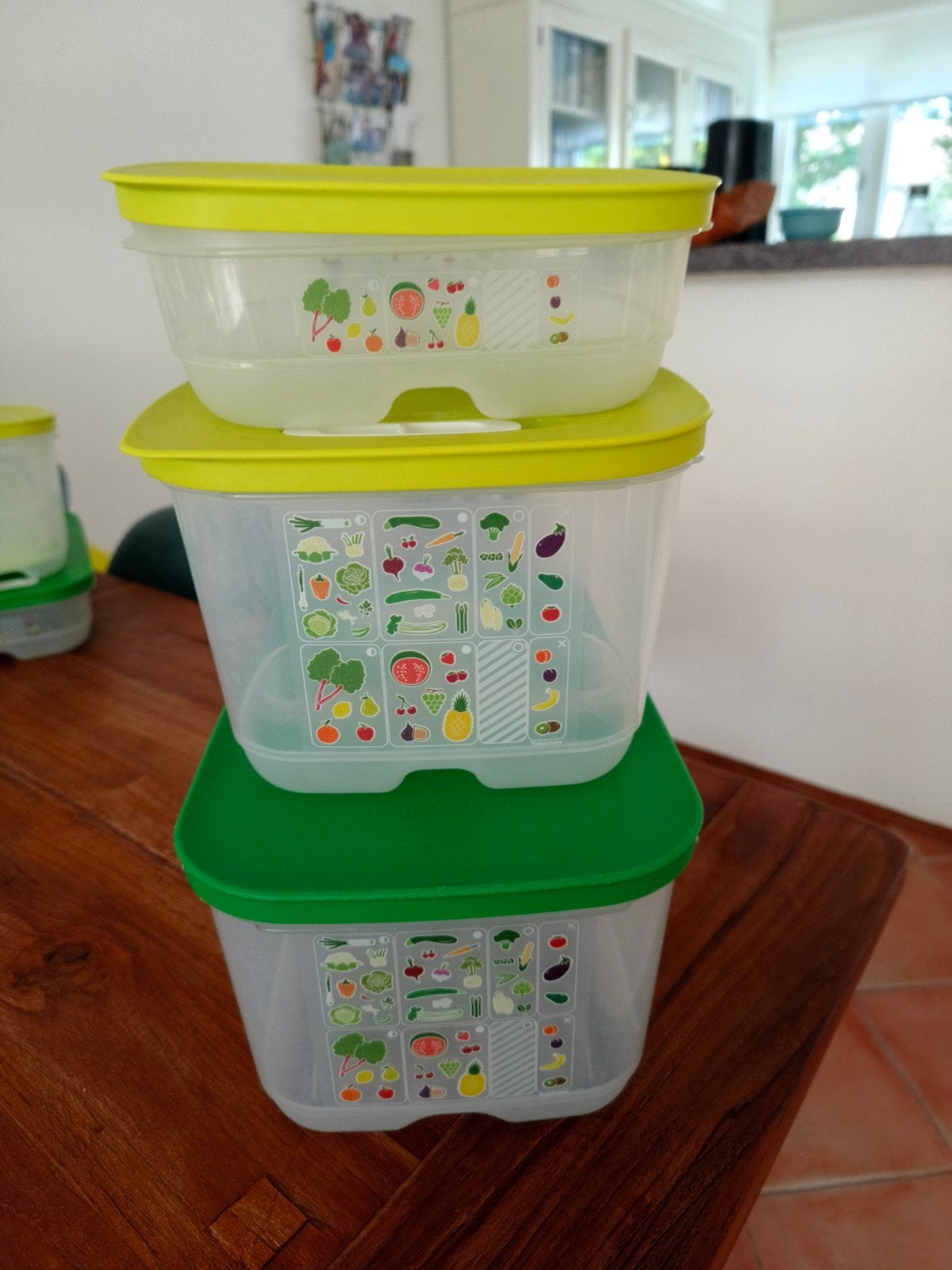 TUPPERWARE fridgesmart/koelkast/bewaardozen., Ophalen of Verzenden, Gebruikt, Overige typen