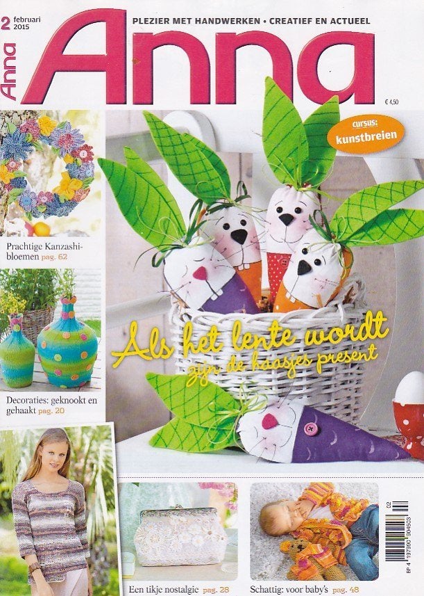 Tijdschrift Anna februari 2015, Boeken, Ophalen of Verzenden, Zo goed als nieuw, Overige typen