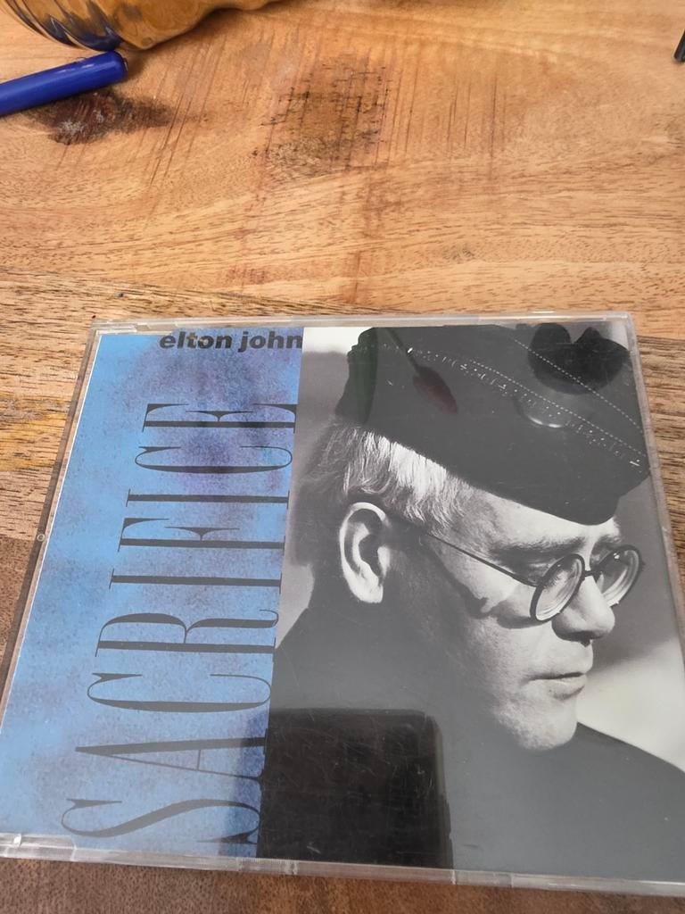 Elton John - Sacrifice CD Single (1989), Ophalen of Verzenden, 1980 - 1989, Gebruikt