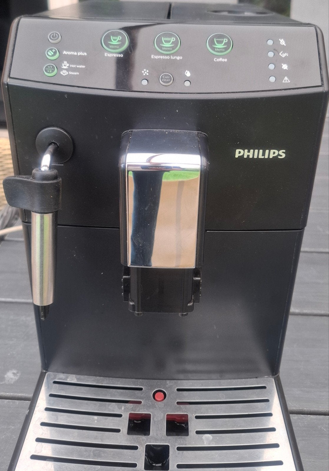 Philips HD8827 machine, Gebruikt, Espresso apparaat, 1 kopje, Afneembaar waterreservoir