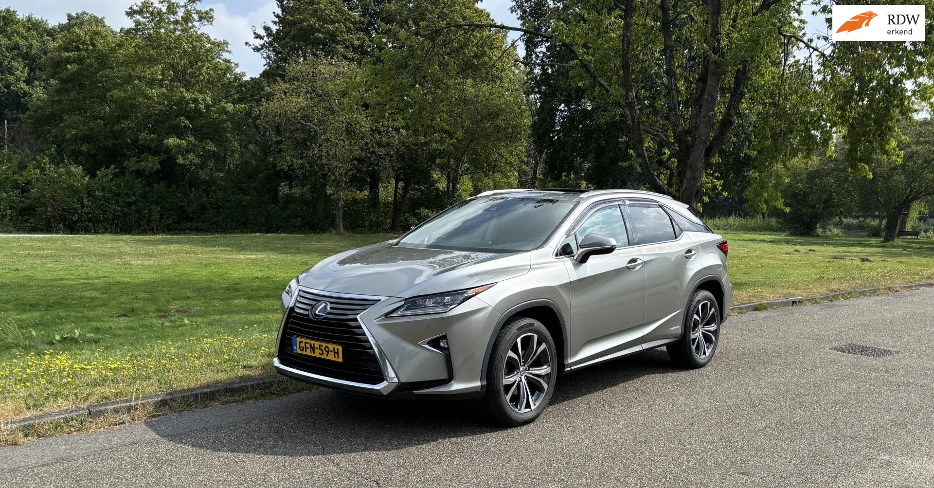 Lexus RX 450h GARANTIE-Lexus onderhouden. Stoelkoeling-Schui, Auto's, Lexus, Automaat, Gebruikt, 2000 kg, Leder