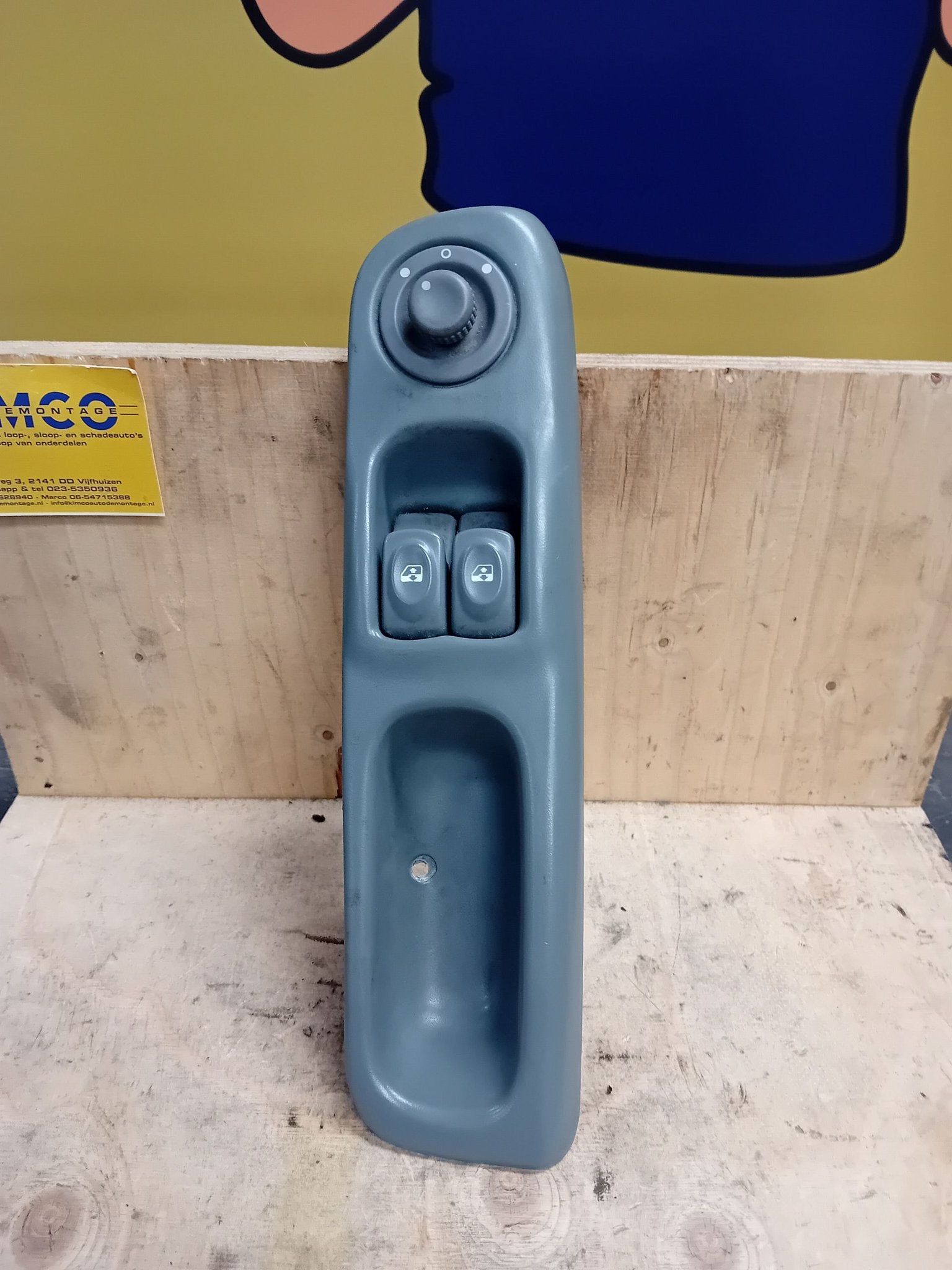 Raamschakelaar Renault Twingo I C06 links, Gebruikt, -, Renault, Ophalen of Verzenden