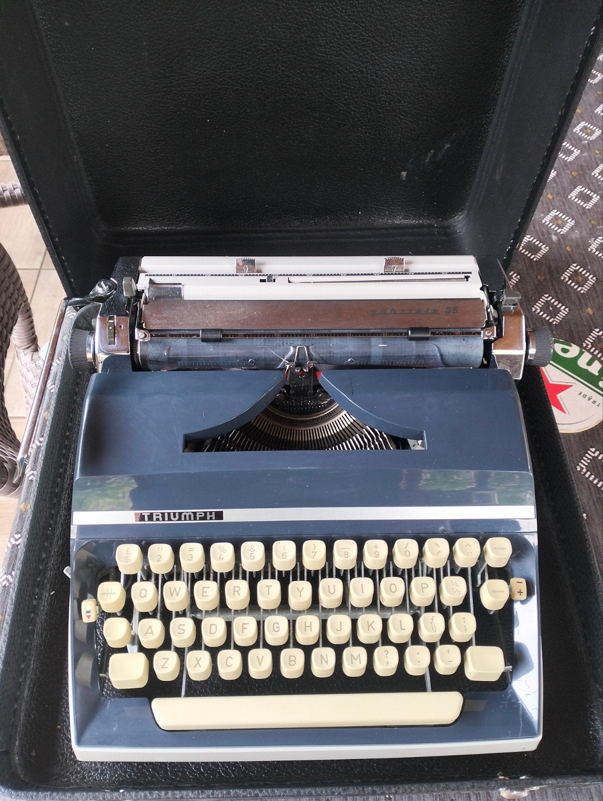 Triumph Gabriela 35, Diversen, Typemachines, Ophalen, Zo goed als nieuw
