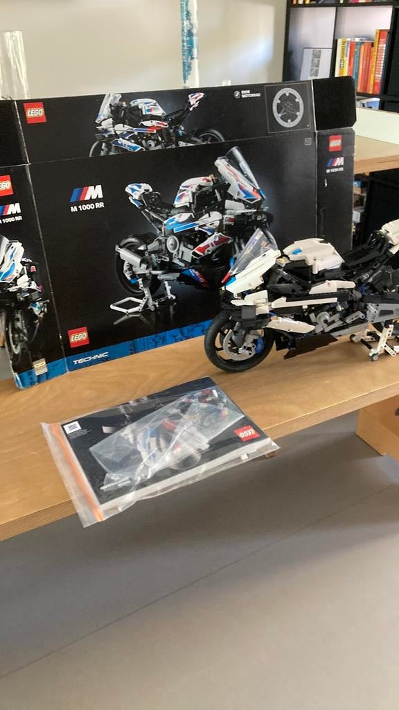 Legoset 42130 BMW M1000RR, Ophalen, Lego, Zo goed als nieuw, Complete set