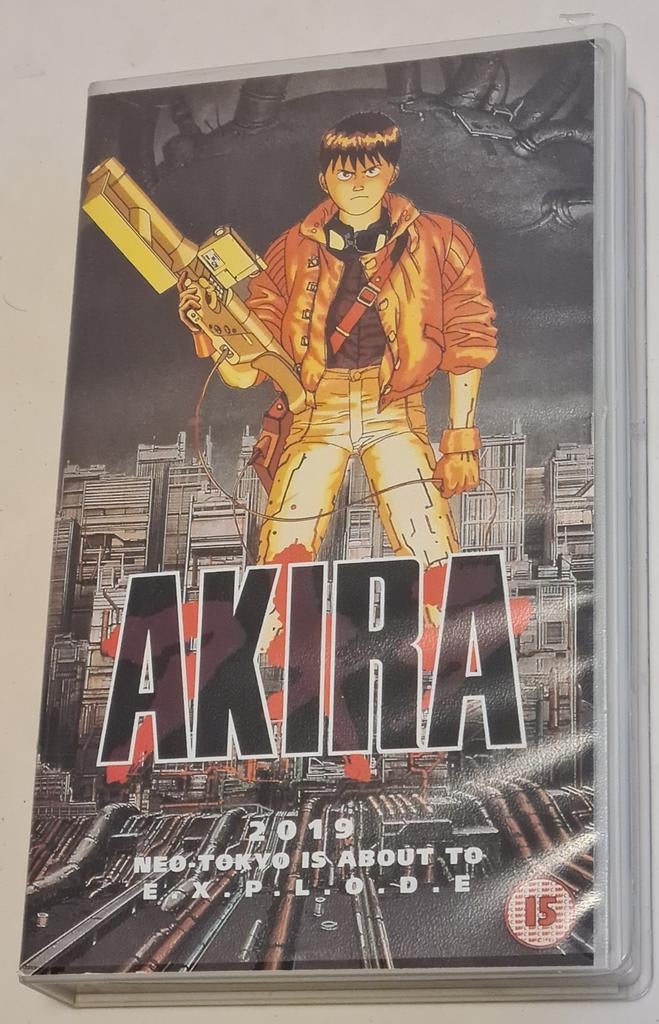 Akira VHS UK Release - Manga Entertainment, Alle leeftijden, Ophalen of Verzenden, Gebruikt
