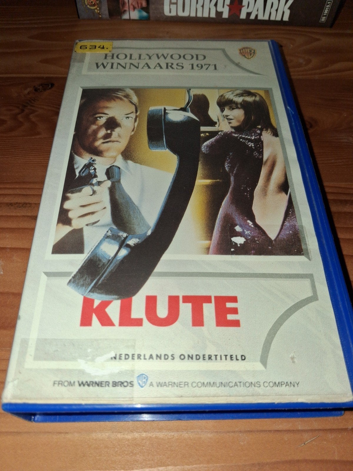 Vhs - Klute, Alle leeftijden, Ophalen of Verzenden, Zo goed als nieuw