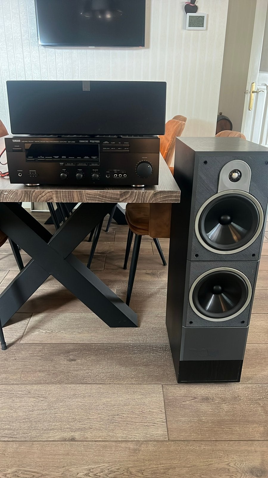 Yamaha DSP-A590 Versterker met speakers., Gebruikt, Losse componenten, Speakers, Ophalen