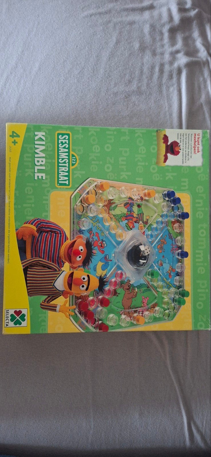 Kimble Sesamstraat Bordspel - Gebruikt, Hobby en Vrije tijd, Ophalen, Gebruikt, Selecta