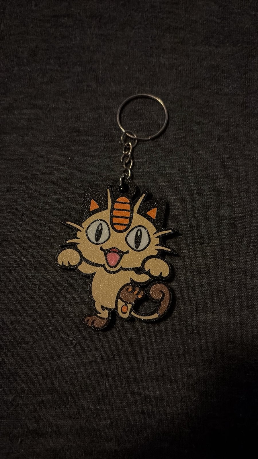 Sleutelhanger meowth, Verzamelen, Sleutelhangers, Ophalen of Verzenden, Zo goed als nieuw
