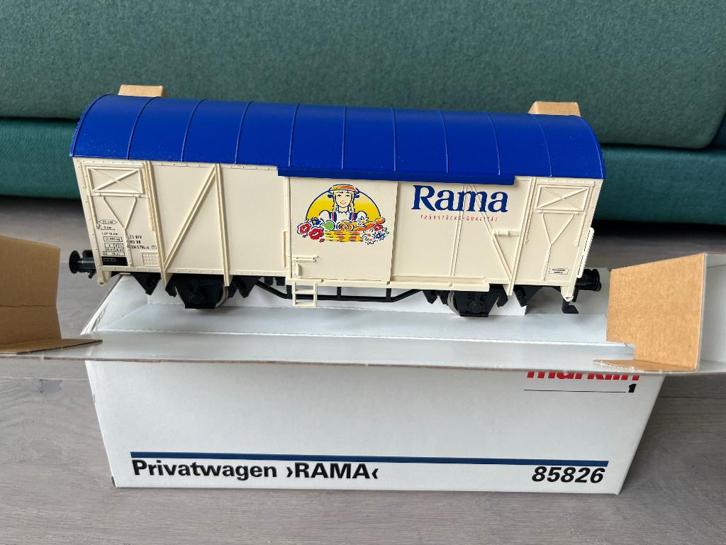 Marklin 85826 spoor 2 wagon Rama nieuwstaat, Wisselstroom, Verzenden, Märklin, Nieuw