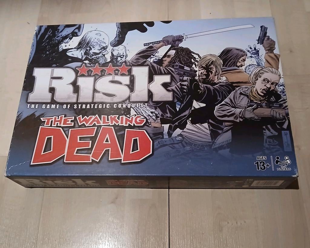 Risk the Walking Dead Survival Mode, Drie of vier spelers, Ophalen of Verzenden, Gebruikt