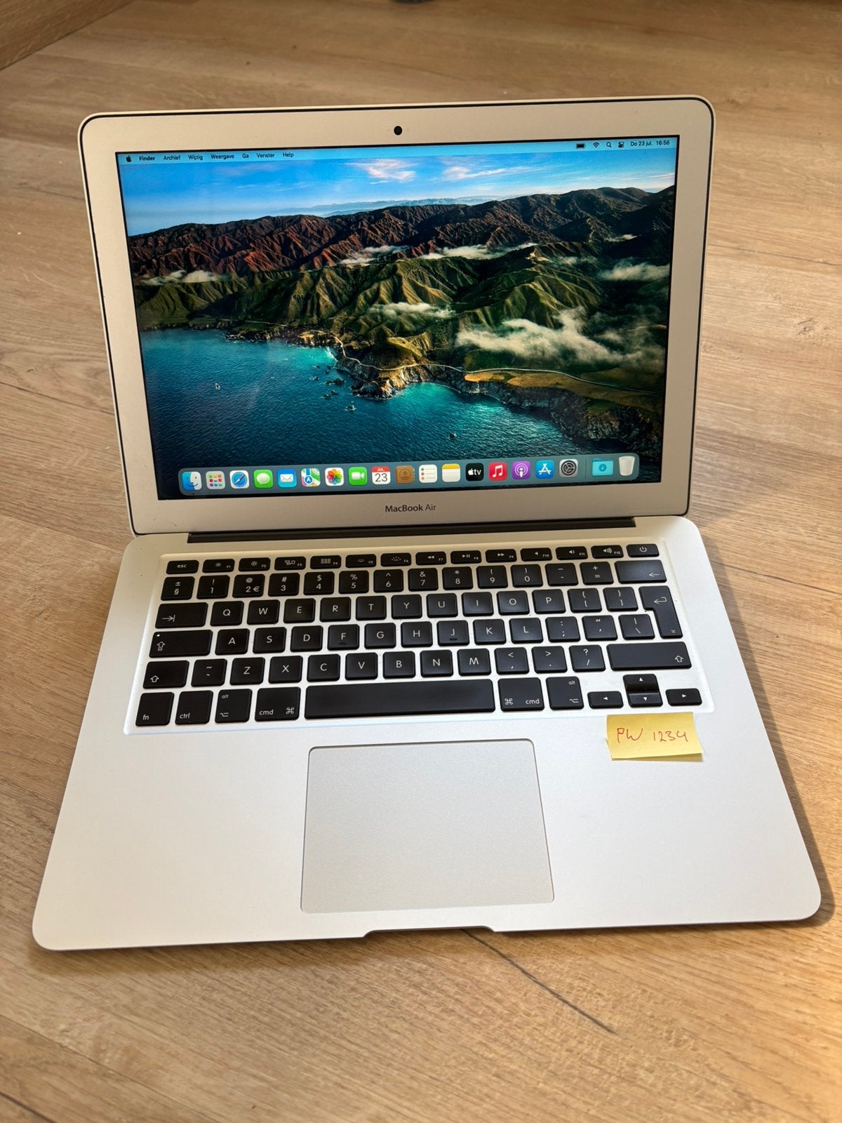 MacBook Air 13” 2017, Computers en Software, Apple Macbooks, Qwerty, 8 GB, 13 inch, Minder dan 2 Ghz