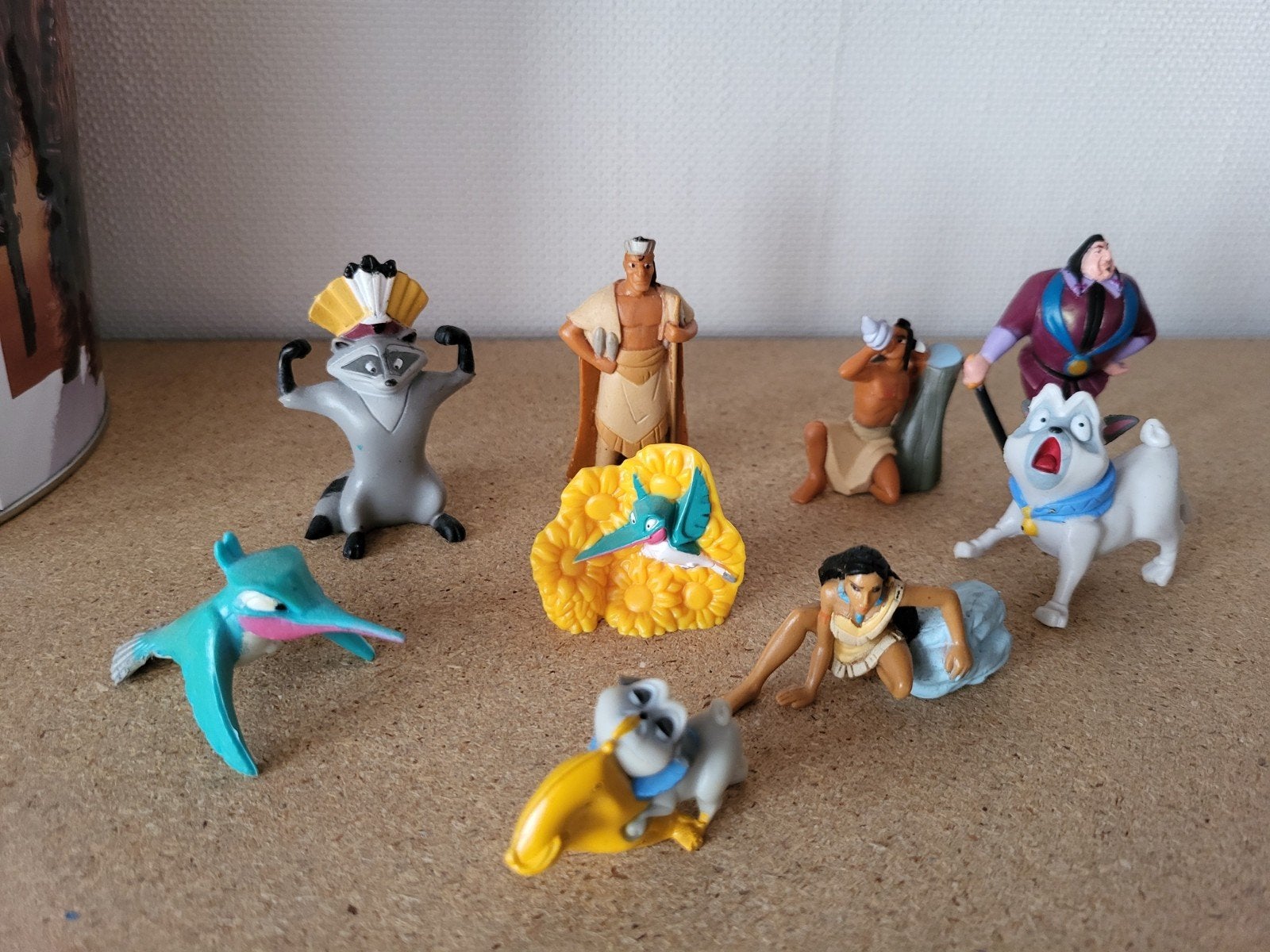 Disney Pocahontas figuren set, Verzamelen, Disney, Ophalen of Verzenden, Overige figuren, Gebruikt, Beeldje of Figuurtje