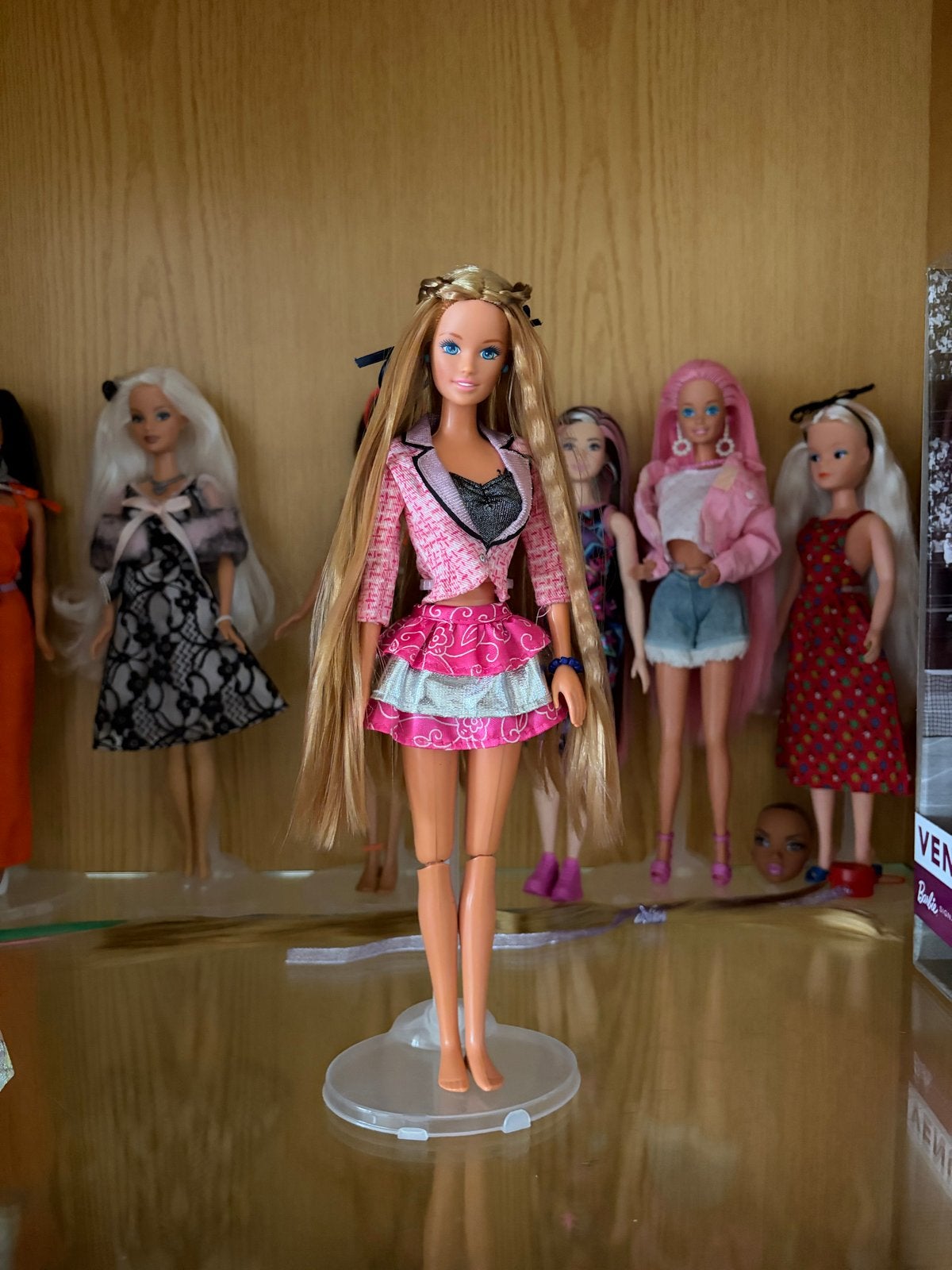 Barbie Midge met restyle en nieuw herworteld haar, Verzamelen, Ophalen of Verzenden, Zo goed als nieuw, Pop