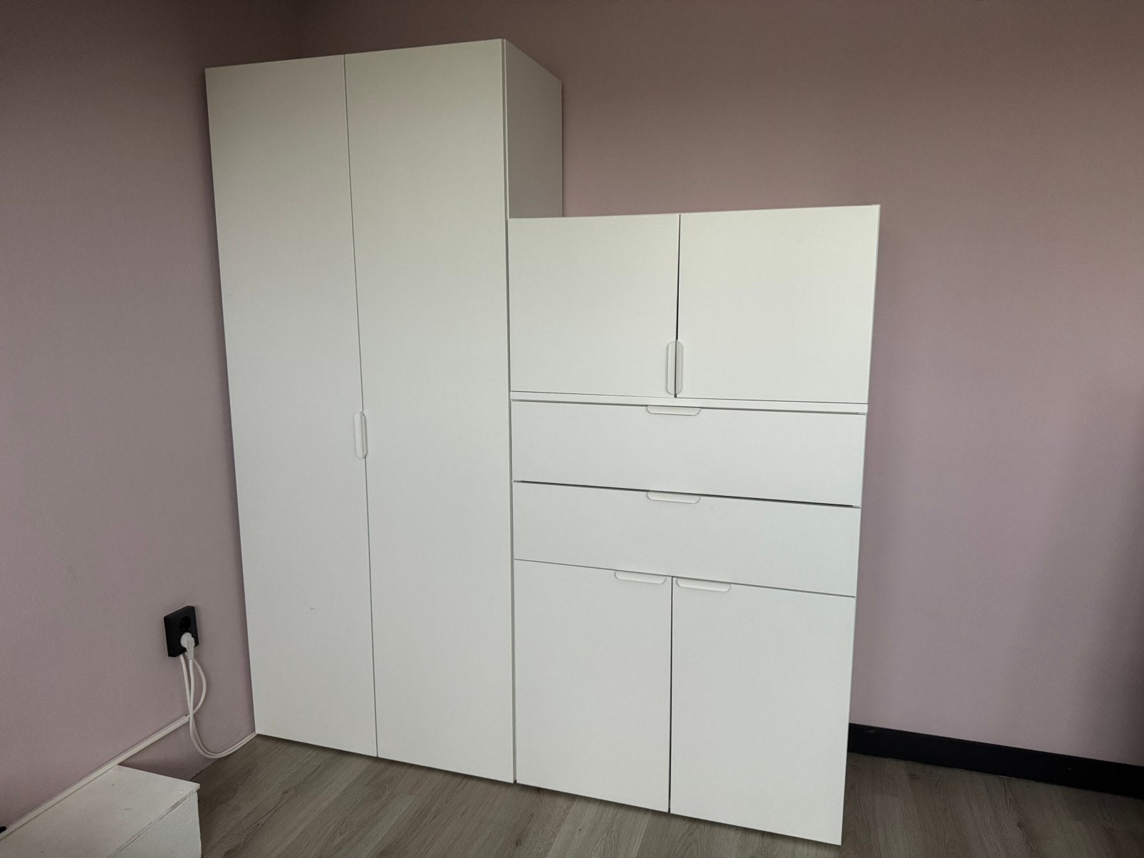 Ikea platsa kast, Huis en Inrichting, Kasten | Kledingkasten, Ophalen, Met deur(en), Zo goed als nieuw, 150 tot 200 cm