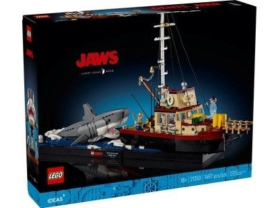 Lego IDEAS 21350 Jaws , met boot Orca NIEUW, Ophalen of Verzenden, Nieuw, Complete set, Lego