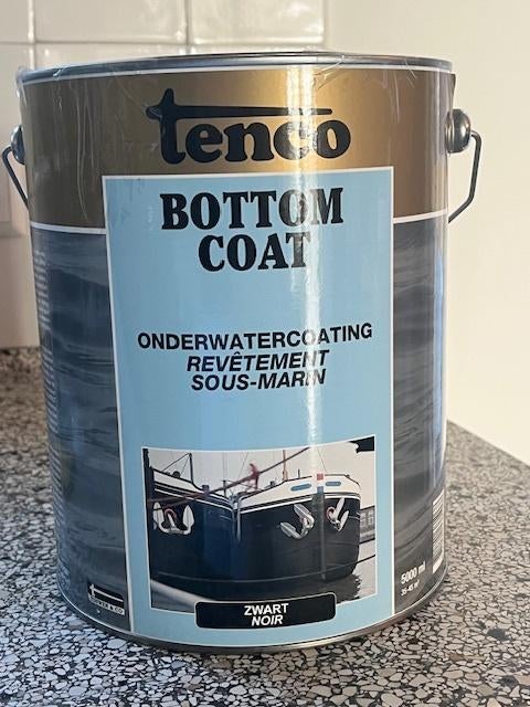 Tenco Bottomcoat, 50% korting, 5 tot 10 liter, Zwart, Nieuw, Ophalen of Verzenden