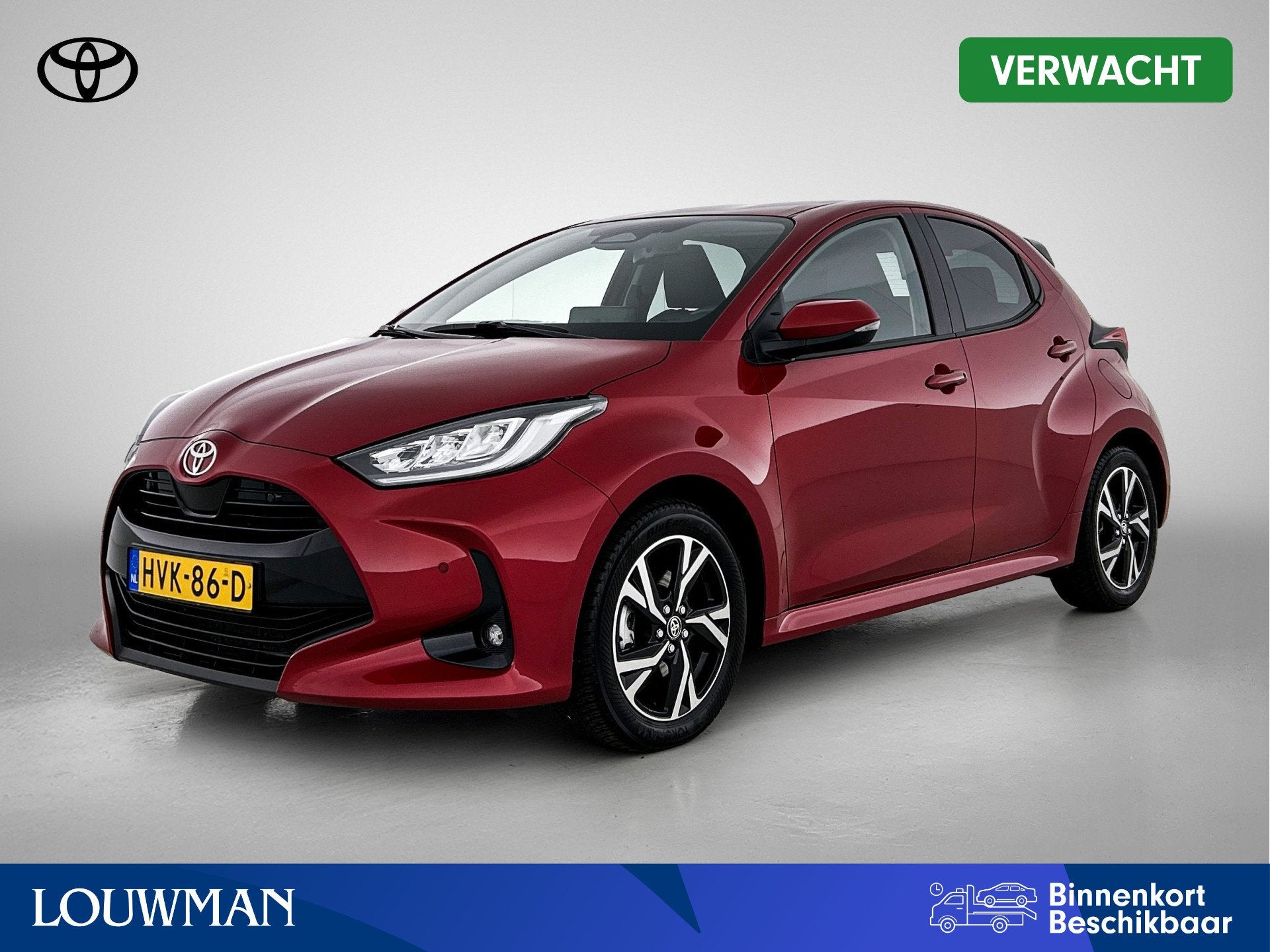 Toyota Yaris 1.5 Hybrid 115 Dynamic Comfort Pack | BTW voert, Gebruikt, Hybride Elektrisch/Benzine, 3 cilinders, Yaris