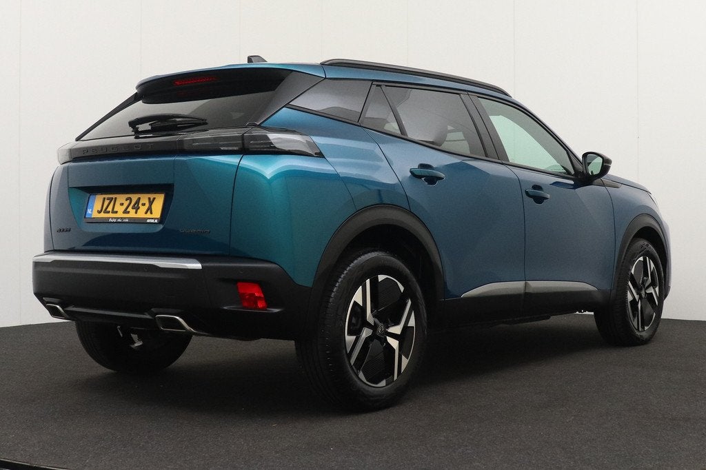 Peugeot 2008 Hybrid 145 PK Aut. Allure Half-Leder Climate Ca, Auto's, Peugeot, 1272 kg, Parkeersensor, Gebruikt, 1199 cc