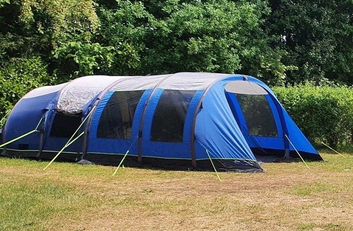Outwell Airtent Tomcat MP + ruime luifel, Ophalen, Gebruikt, Tot en met 5