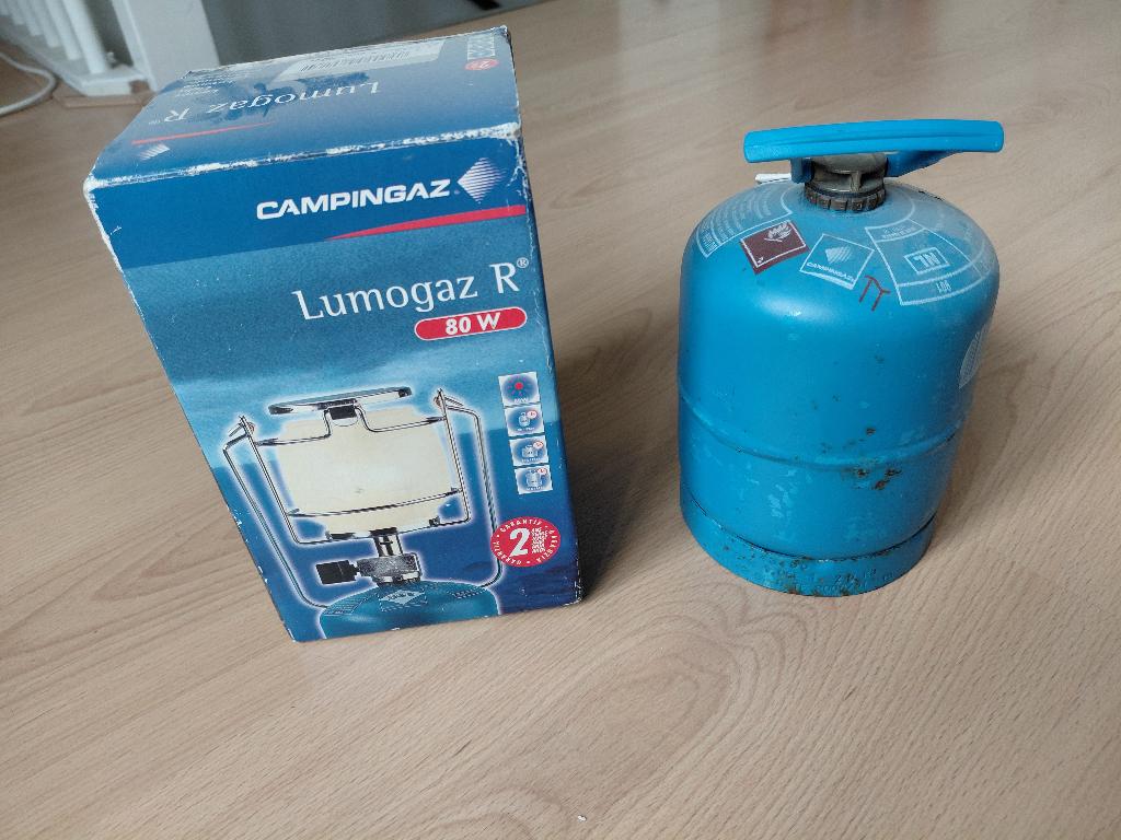 kampeeraccessoires, Ophalen, Gebruikt