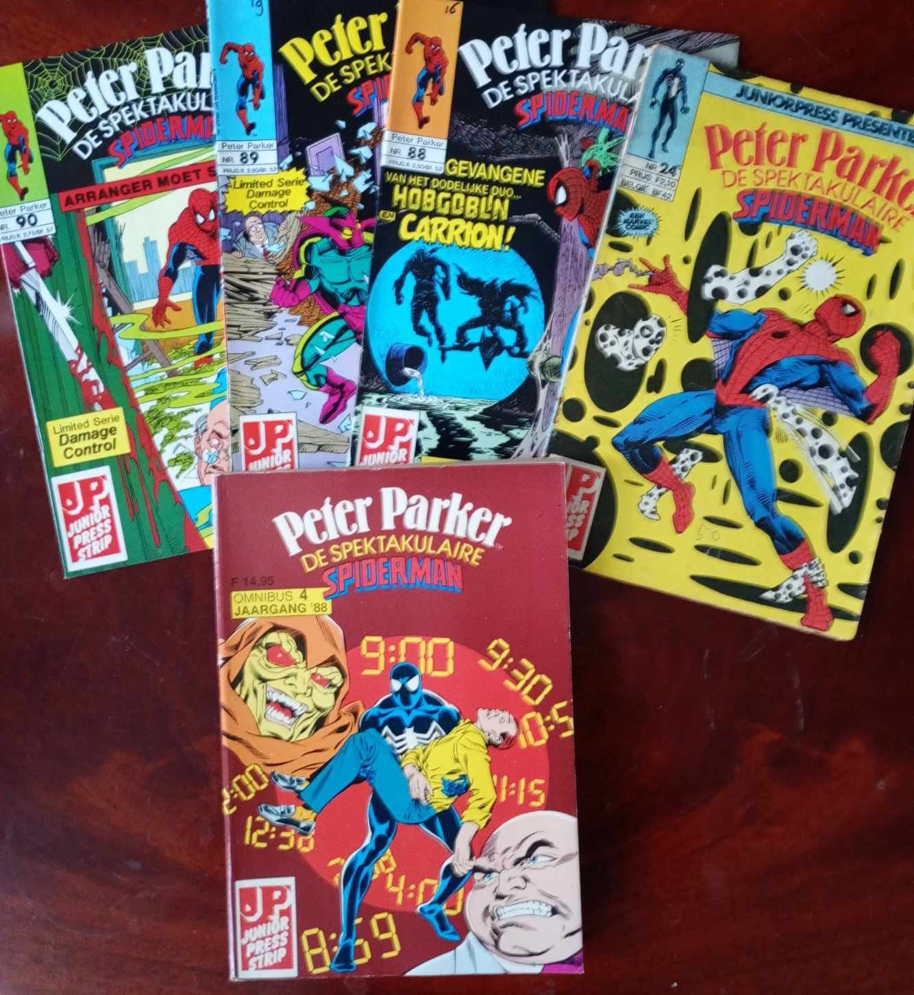 Peter Parker De Spektakulaire Spiderman - Diverse Uitgaven, Meerdere stripboeken, Ophalen of Verzenden, Gelezen, Diverse