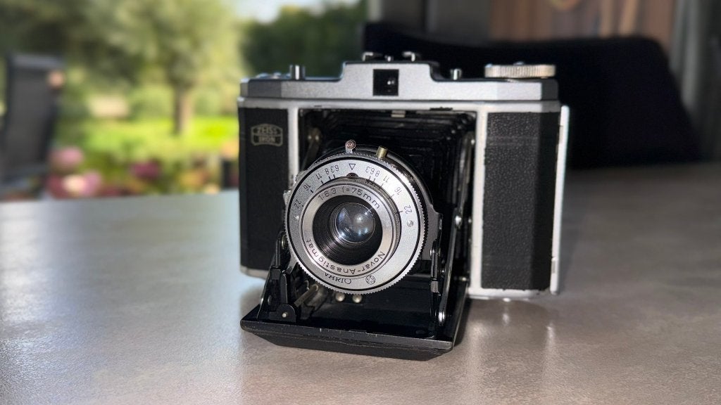 Vintage Zeiss Ikon Nettar (517/16) klap-camera, Ophalen, Gebruikt, Compact, Overige Merken