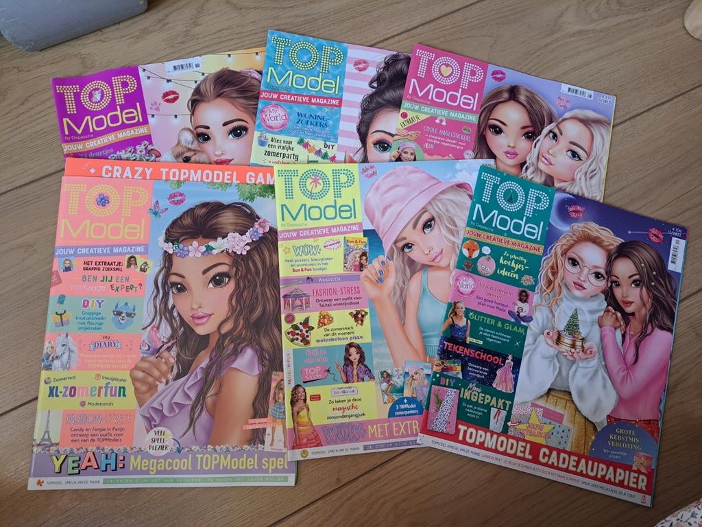 Topmodel tijdschriften, Boeken, Ophalen, Zo goed als nieuw, Overige typen