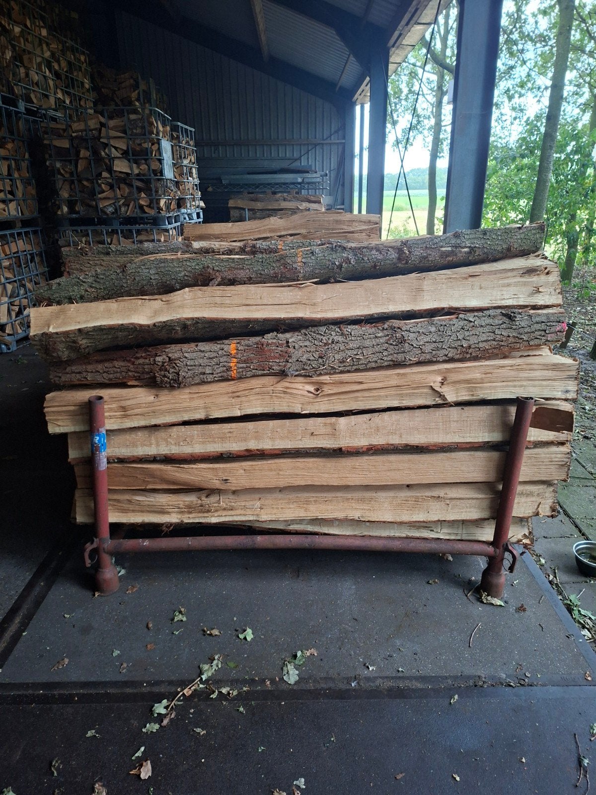 Eiken weidepalen te koop, Ophalen of Verzenden