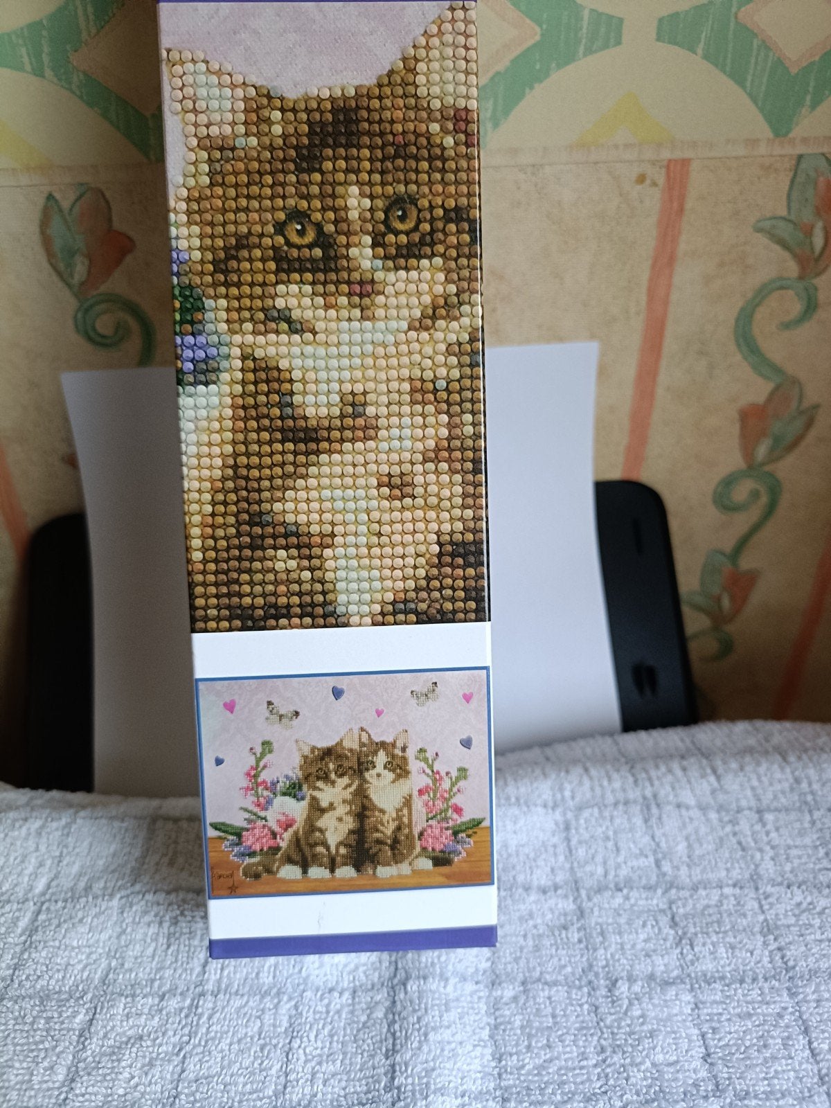 Diamond Painting Kittens - Compleet Pakket, Nieuw, Meerkleurig, Ophalen of Verzenden, Diamond painting