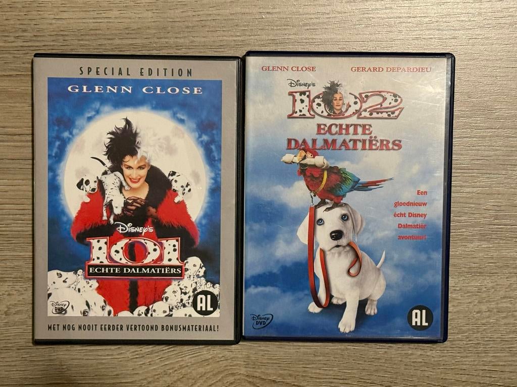 Disney's 101 en 102 Echte Dalmatiërs DVD, Alle leeftijden, Ophalen of Verzenden, 1980 tot heden, Zo goed als nieuw