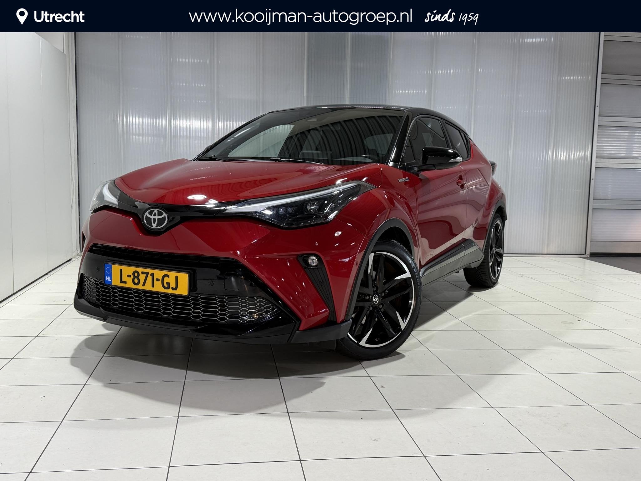 Toyota C-HR 2.0 Hybrid GR-Sport Elektrisch verstelbare bestu, Auto's, Euro 6, 4 cilinders, Automatische klimaatregeling, Origineel Nederlands