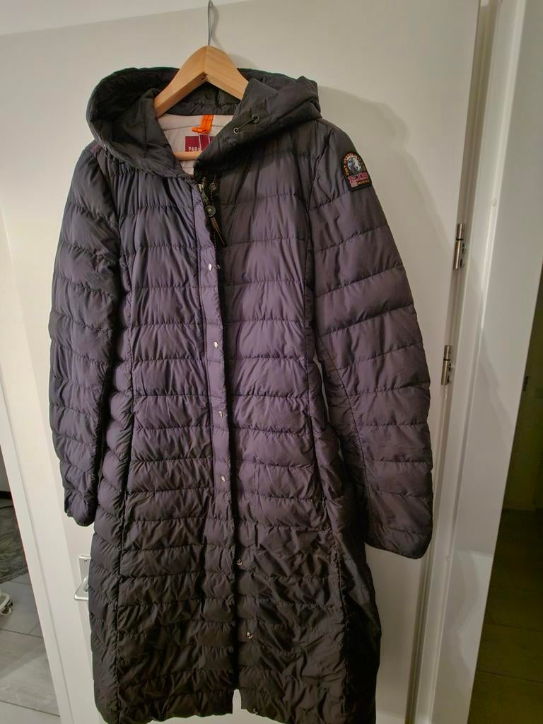 Parajumpers donsjas dames maat M, Kleding | Dames, Jassen | Winter, Zo goed als nieuw, Maat 38/40 (M), Grijs, Ophalen