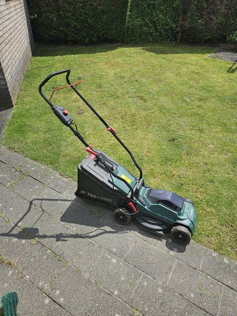 Parkside Grasmaaier, Tuin en Terras, Ophalen, Accu-grasmaaier, Parkside, Opvangbak
