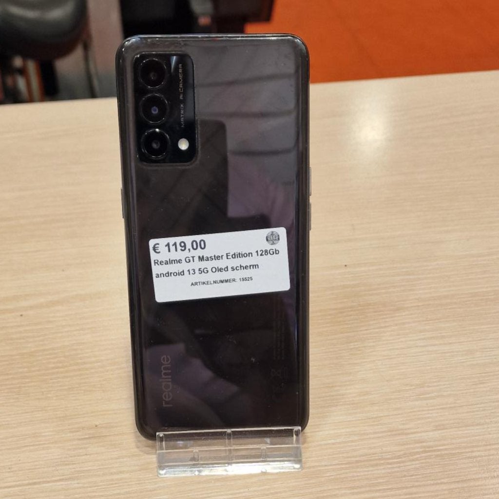 Realme GT Master Edition 128Gb android 13 5G Oled scherm, Telecommunicatie, Mobiele telefoons | Overige merken, Realme, Gebruikt