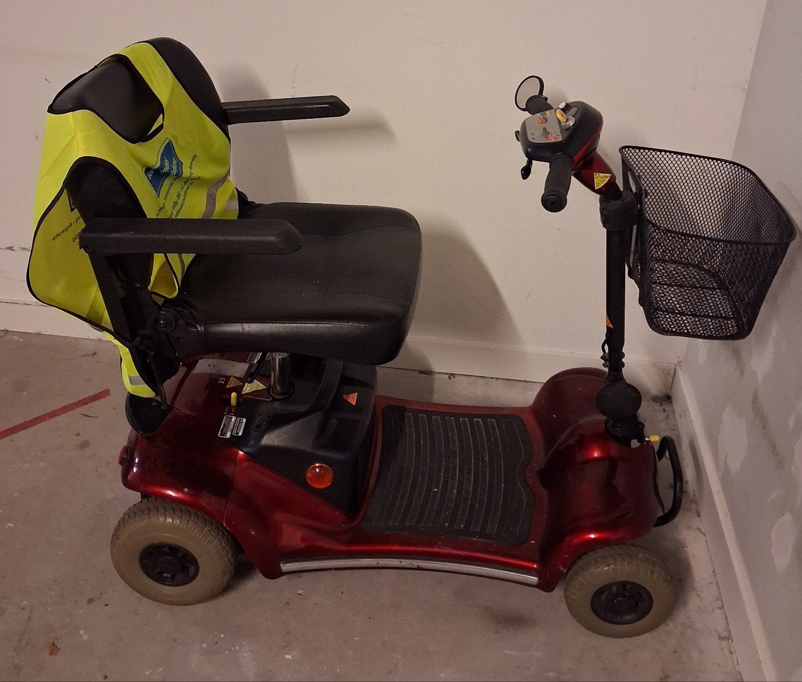 Scootmobiel, Ophalen, Gebruikt