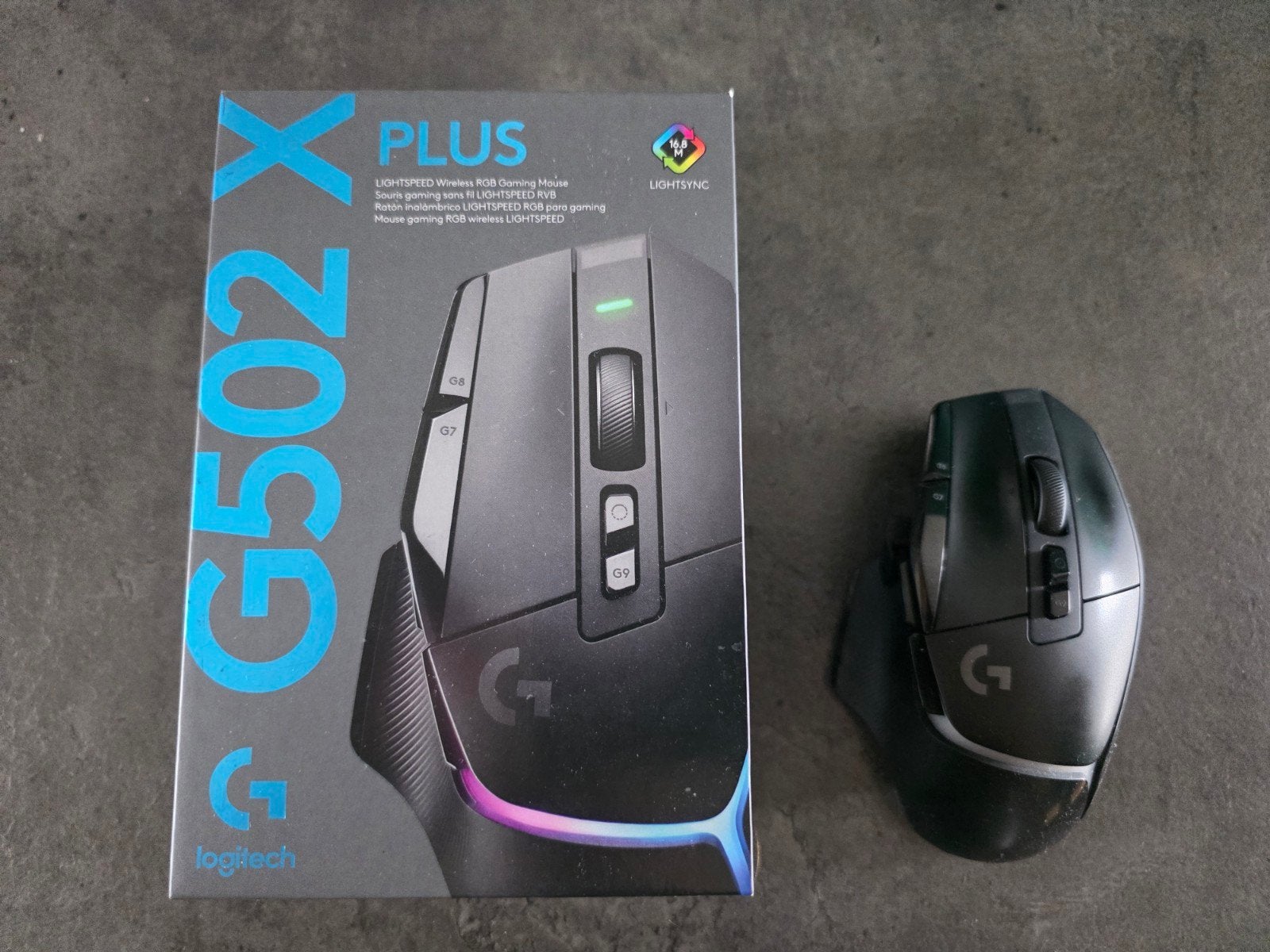 Logitech G502 X PLUS LIGHTSPEED Draadloze Gaming Muis, Computers en Software, Muizen, Rechtshandig, Muis, Logitech, Ophalen of Verzenden