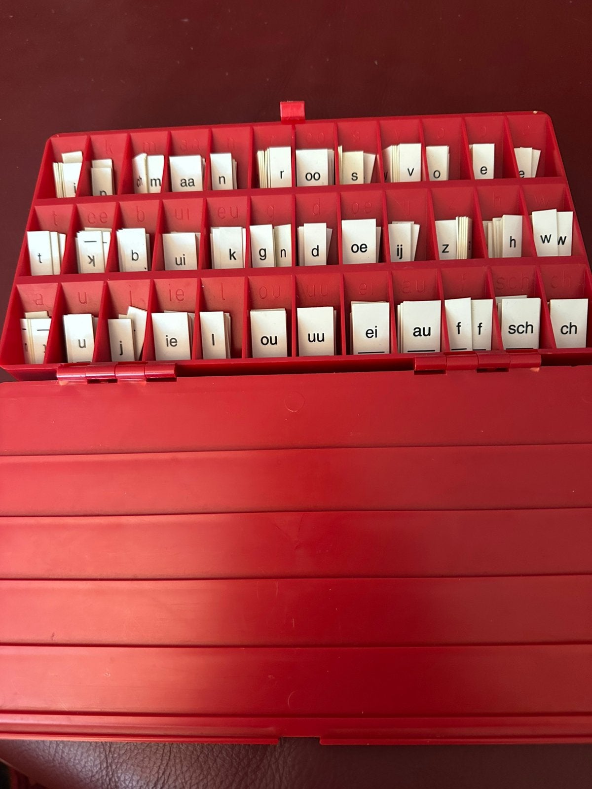 Ouderwetse letterdoos, Ophalen of Verzenden