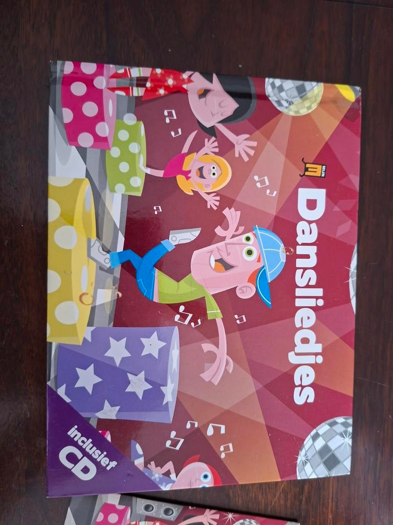 Dansliedjes Boekje en CD voor Peuters, Cd's en Dvd's, Cd's | Kinderen en Jeugd, Ophalen of Verzenden, Zo goed als nieuw