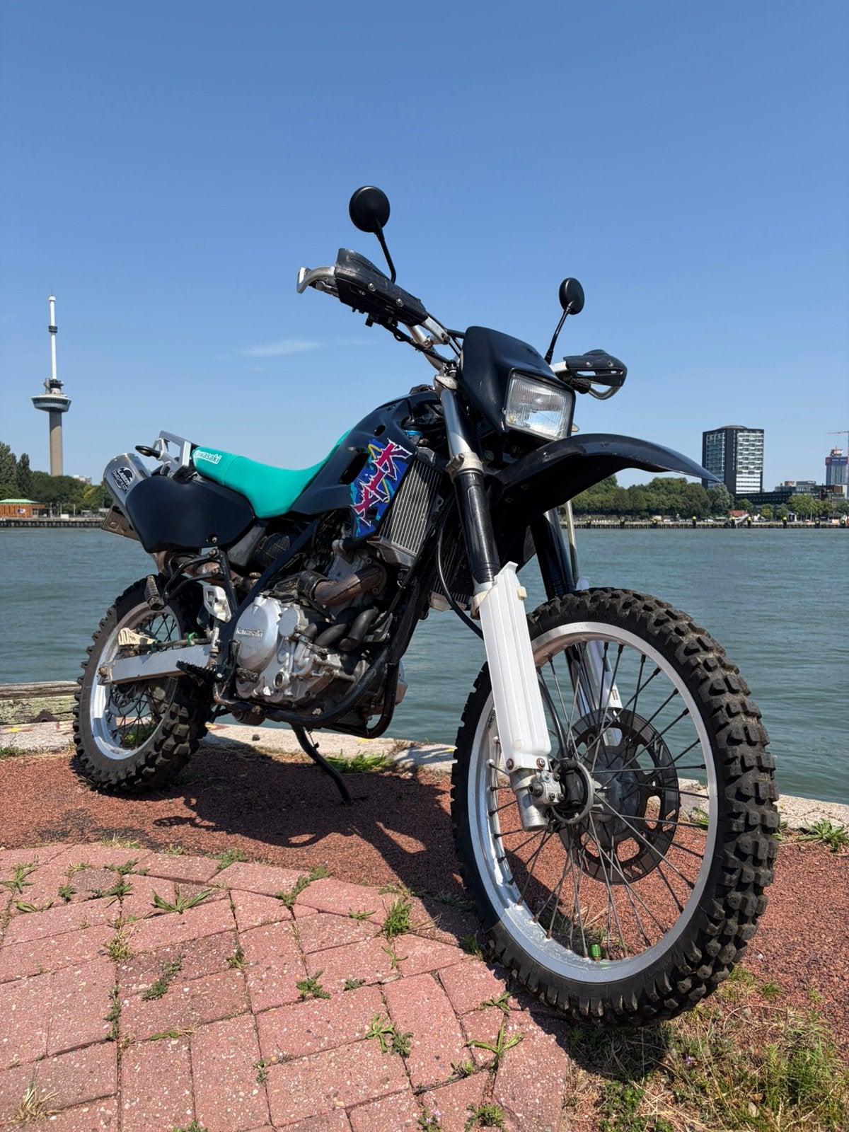 Kawasaki KLX 650C enduro / all-road, Gebruikt, 4 versnellingen, 650 cc, Ophalen