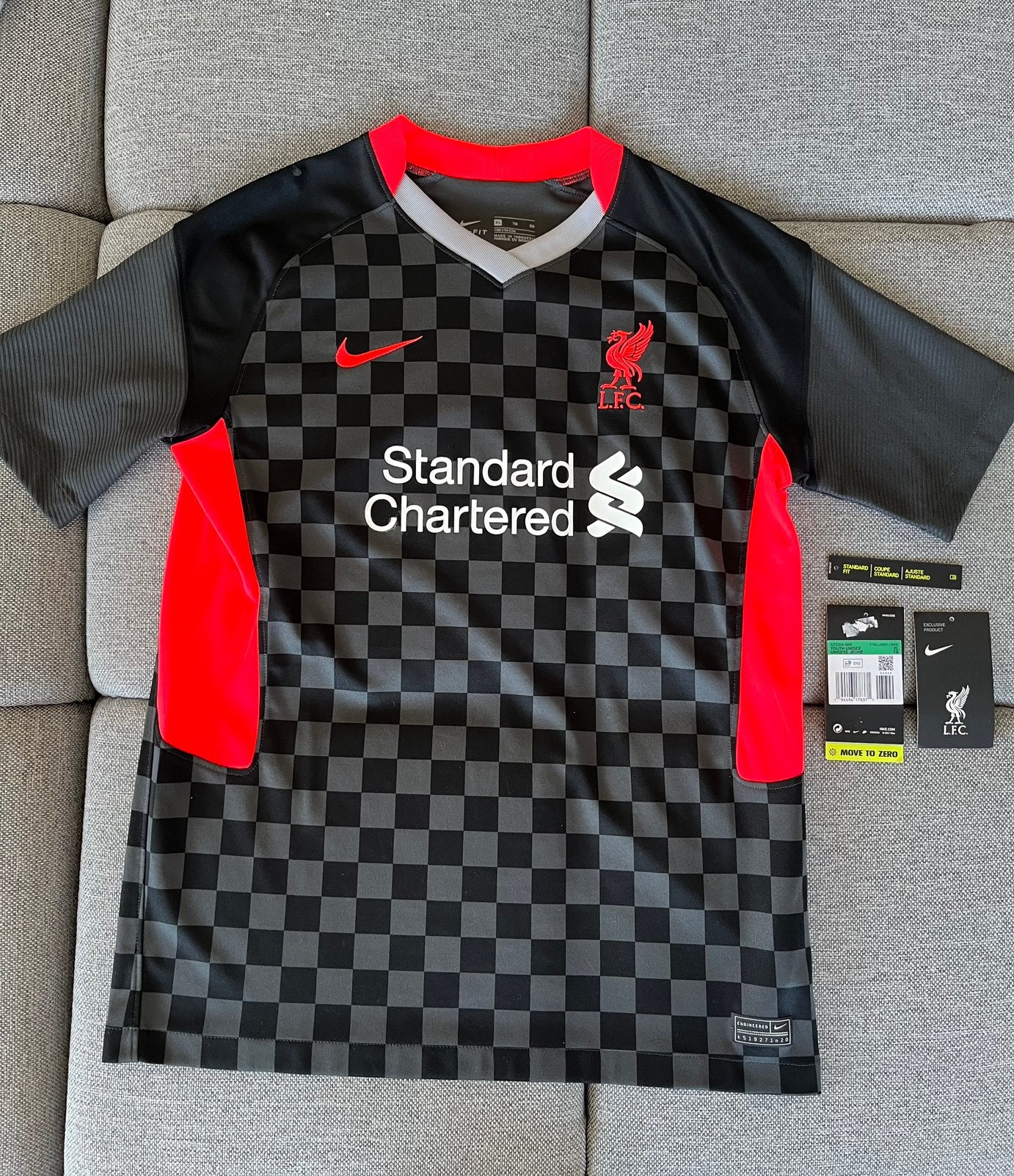 Origineel Nike Liverpool Shirt 2020-2021 Size 158-170/XS, Maat S, Ophalen of Verzenden, Zo goed als nieuw, Shirt