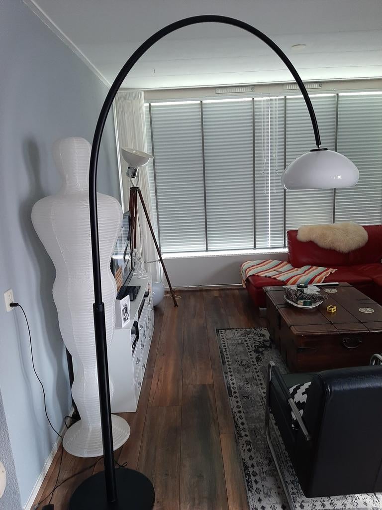 Booglamp xxxl vintage, Huis en Inrichting, Lampen | Vloerlampen, Ophalen, 150 tot 200 cm