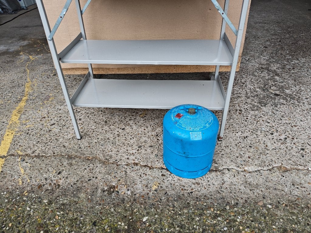 Camping gasstel, Ophalen