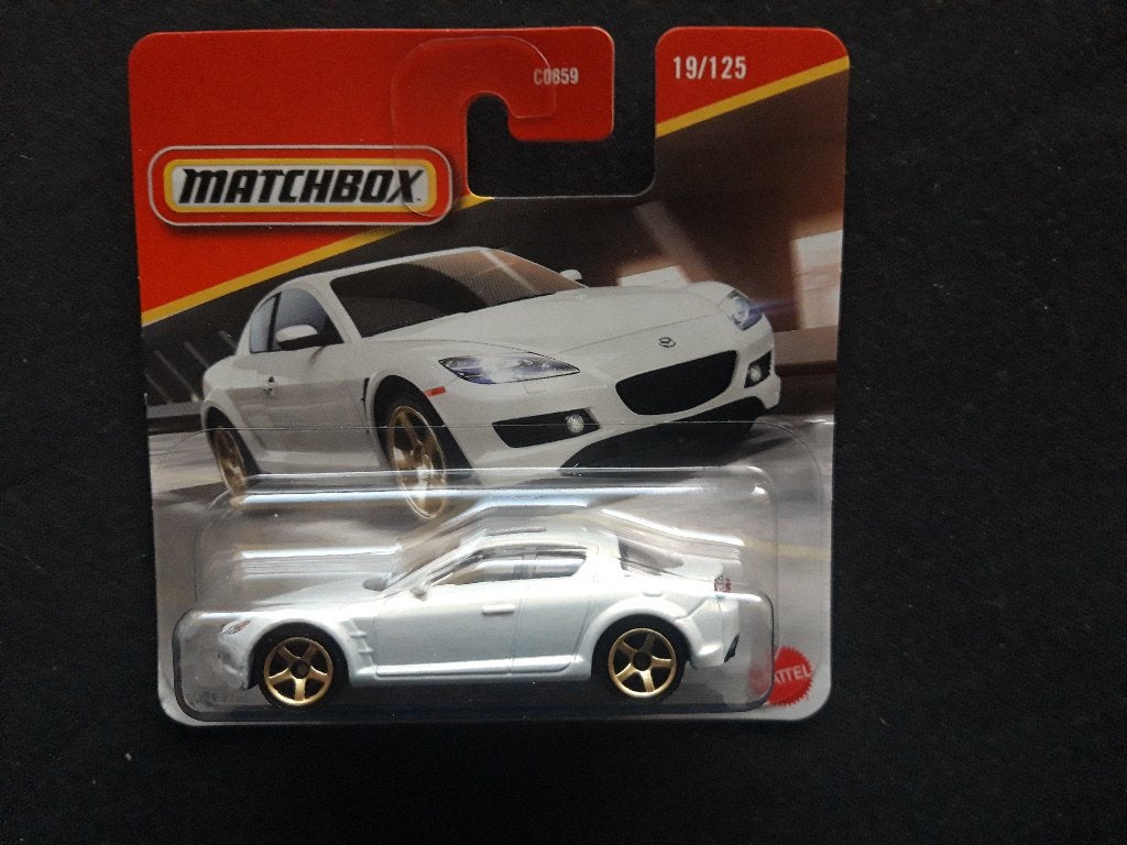 Matchbox Mazda RX-8 wit - Nieuw in blister op kaart, Ophalen of Verzenden, Nieuw, Auto