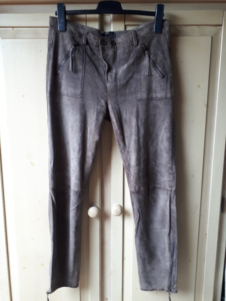 Suede broek, Diesel, maat 30, Maat 38/40 (M), Overige kleuren, Verzenden, Zo goed als nieuw